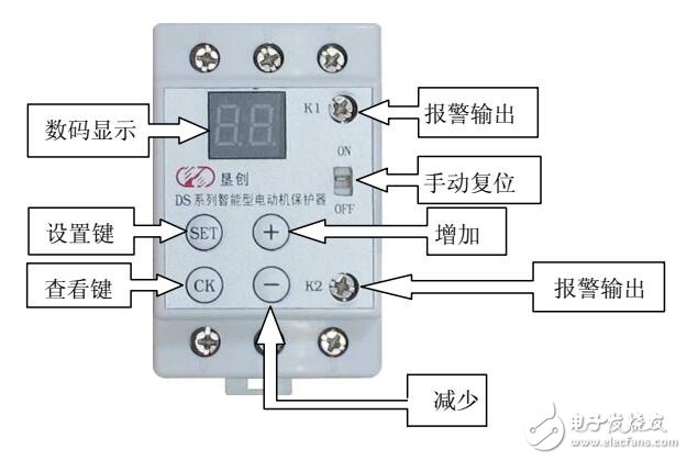 基于DS系列电动机保护器的功能及结构