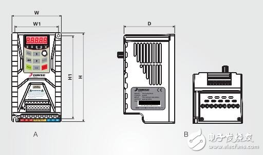 基于ES变频器端子接线图及选型