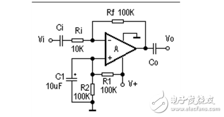 LM324单电源放大电路