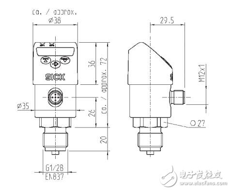 基于PBS电子式压力开关结构