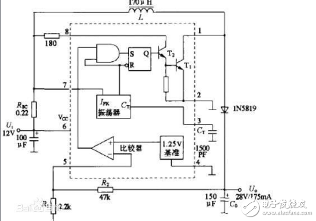 mc34063升压电路图