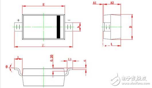贴片1n4148正负极的判断_1n4148贴片封装尺寸
