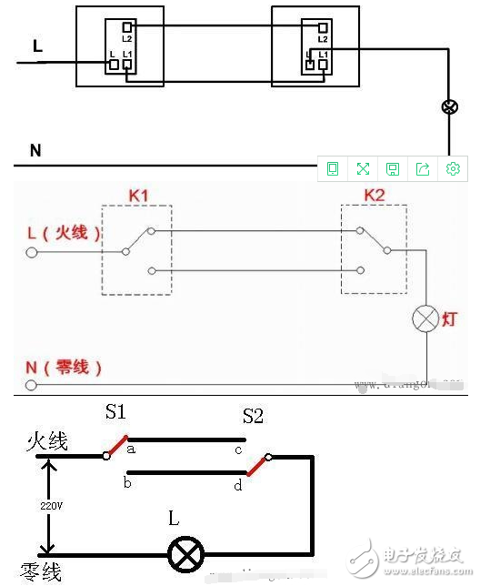 双控开关