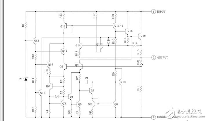 lm7805内部电路图