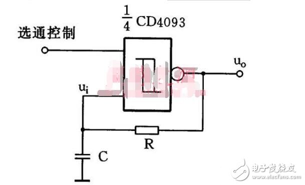 cd4093自制多谐振荡器