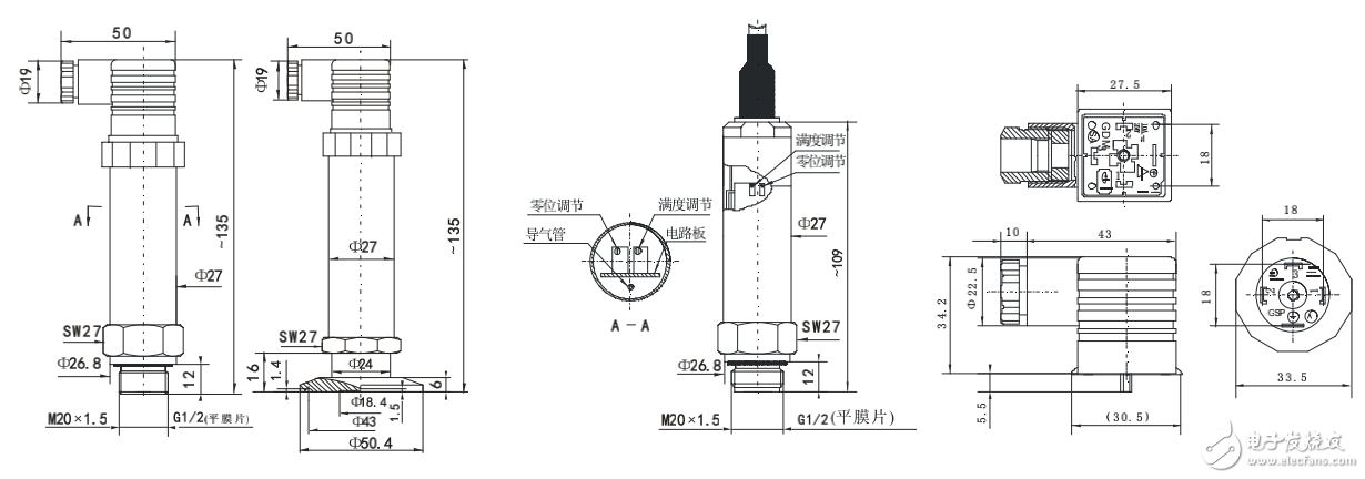 MPM480型压阻式压力变送器