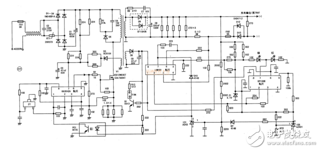 ka3842开关电源电路图
