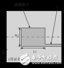 非辐射边馈电的宽带双层微带贴片天线解析