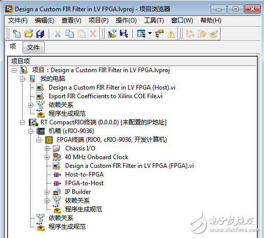 基于LV FPGA设计滤波器步骤详解