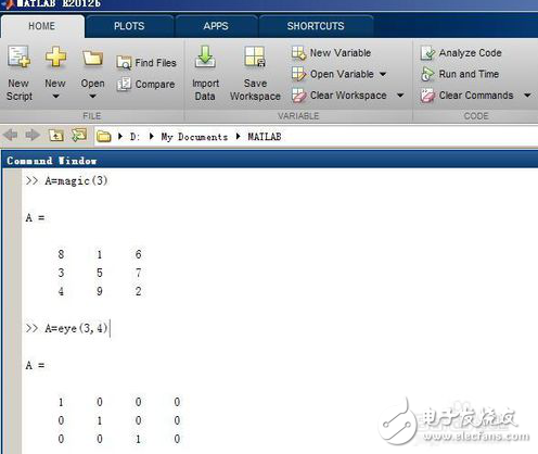 matlab输入矩阵的格式的方法步骤