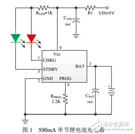 TP4067-2.8V单节钛酸锂电池充电管理芯片