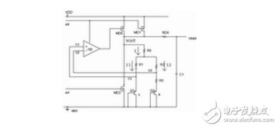 一种用于D/A转换电路的带隙基准电压源的设计