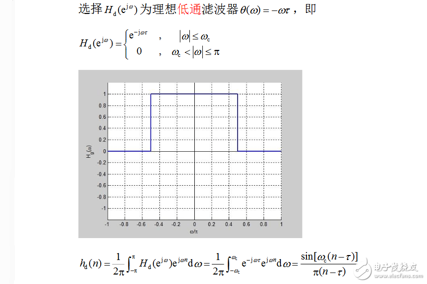 关于第二类线性相位滤波器问题分析