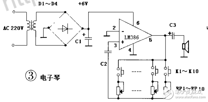 LM386应用电路之振荡器电路