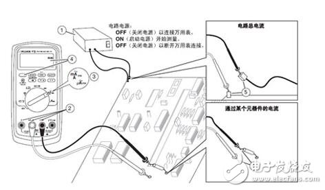 数字万用表测电流原理_数字万用表怎么测电流_数字万用表测电流图解