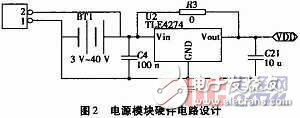 汽车无线传感器的设计方案探究