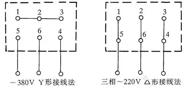 电动机、吹风机接线图解（含单相电容、三相异步电动机、单三相吹风机）