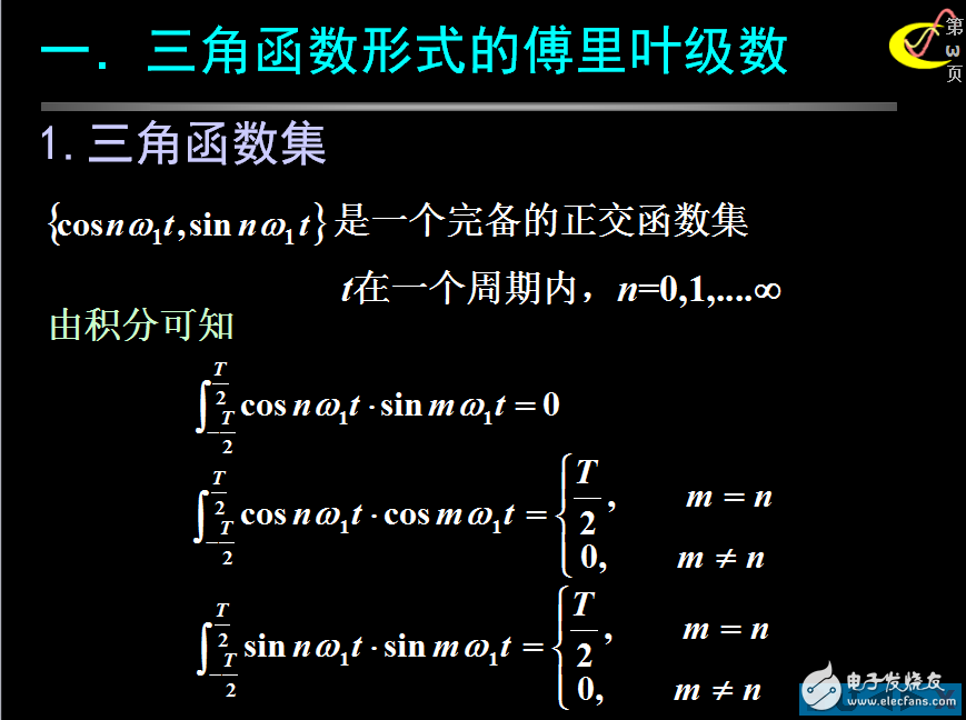 周期信号的频谱分析——傅里叶级数