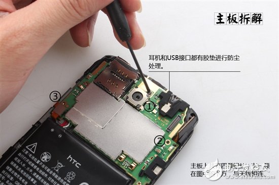 详细图解卸了妆之后的HTC One X手机？