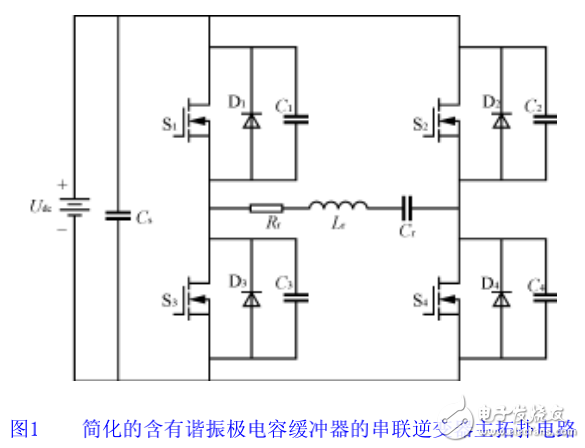 高频逆变器的无损谐振极电容缓冲器的设计