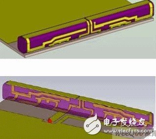 双G型超宽频手机内置天线设计与仿真分析