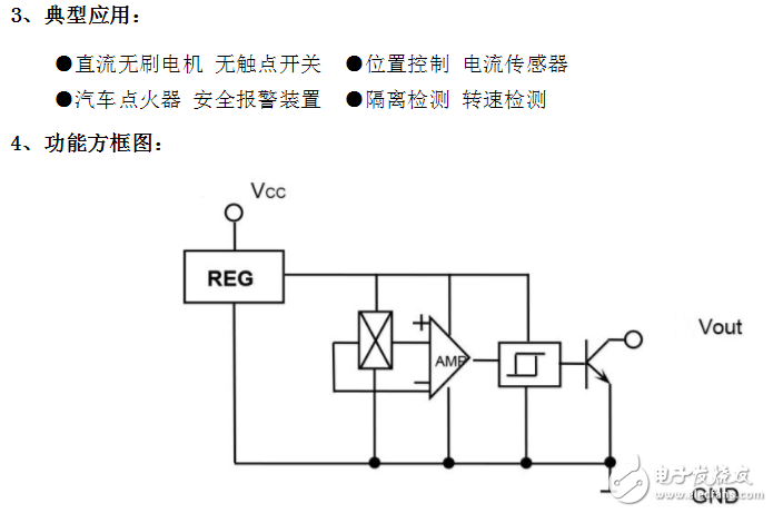 YSA44E单极霍尔元件威廉希尔官方网站
规格数据手册