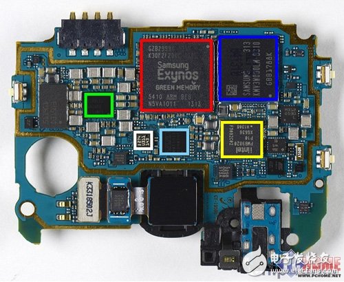 四核5寸1300万像素三星Galaxy S4拆解