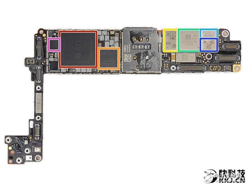 iPhone 8完全拆解：罕见2GB内存造就奇迹！