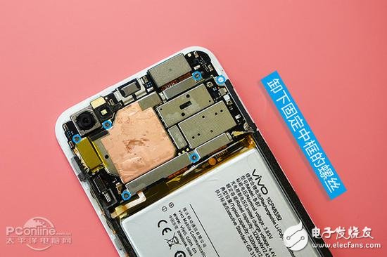 vivo X9s拆解：防水性佳 拆解还原难度不大