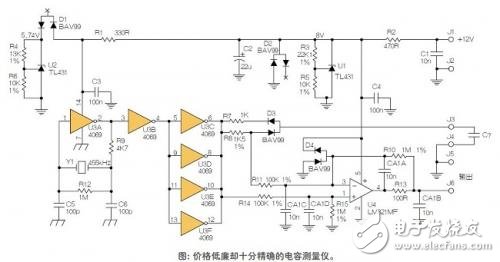 精度高于1pF的微量电容测量仪器