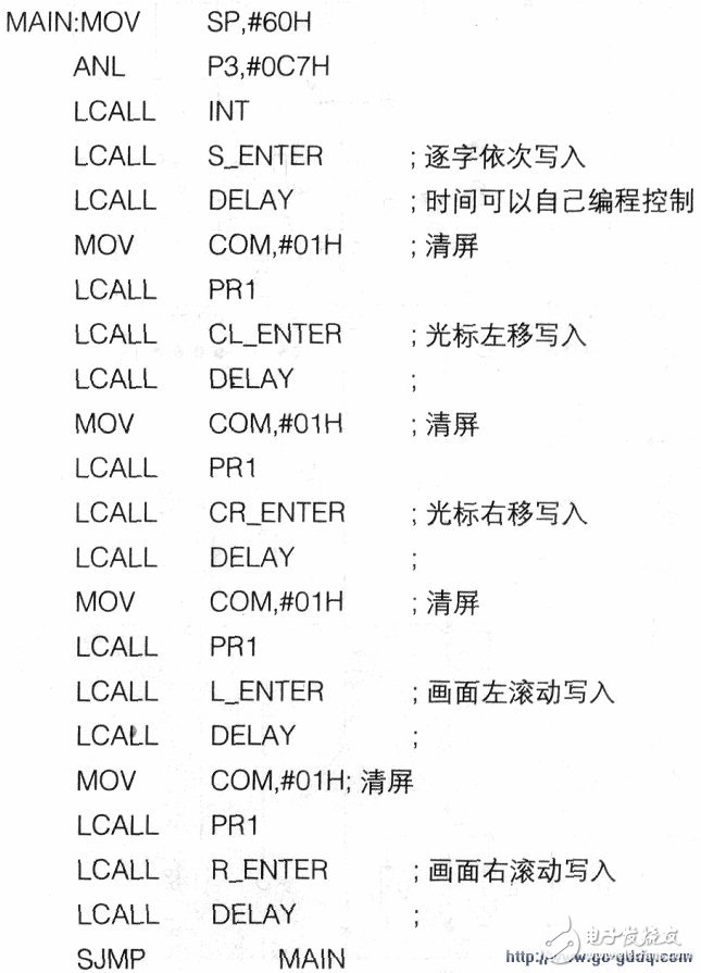 点阵液晶显示模块程序设计实现