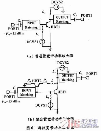 有效抑制了HBT大信号Kink效应的宽带功率放大器