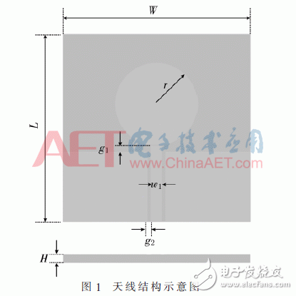 设计：小型超宽带共面波导（CPW）馈电的MEMS单极子柔性天线