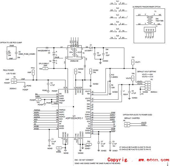 [原创] ADI ADP1032双路隔离微功耗电源管理解决方案